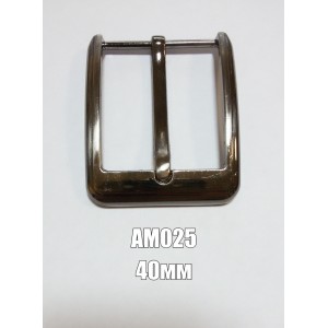 Пряжка металлическая АМ025 40мм черный/никель